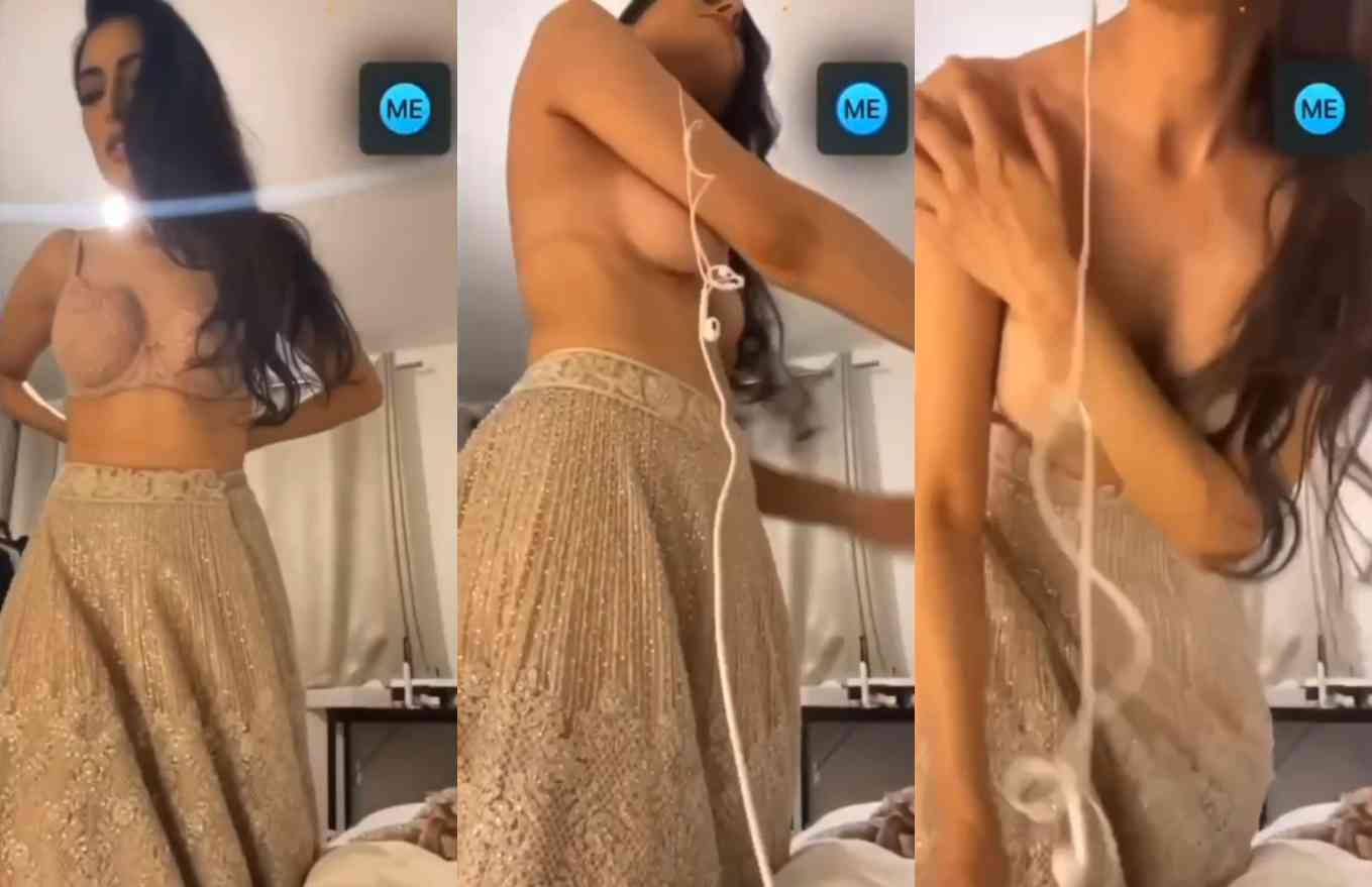 Showing Boobs Sexy Slim Girl XNXX Video